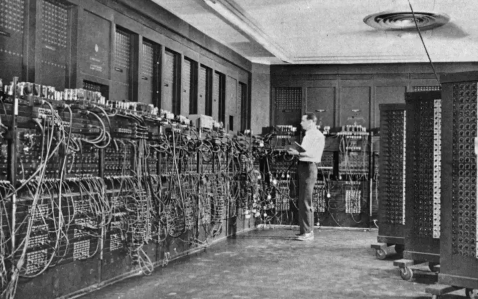Ordinateur électronique ENIAC au Laboratoire de recherche balistique