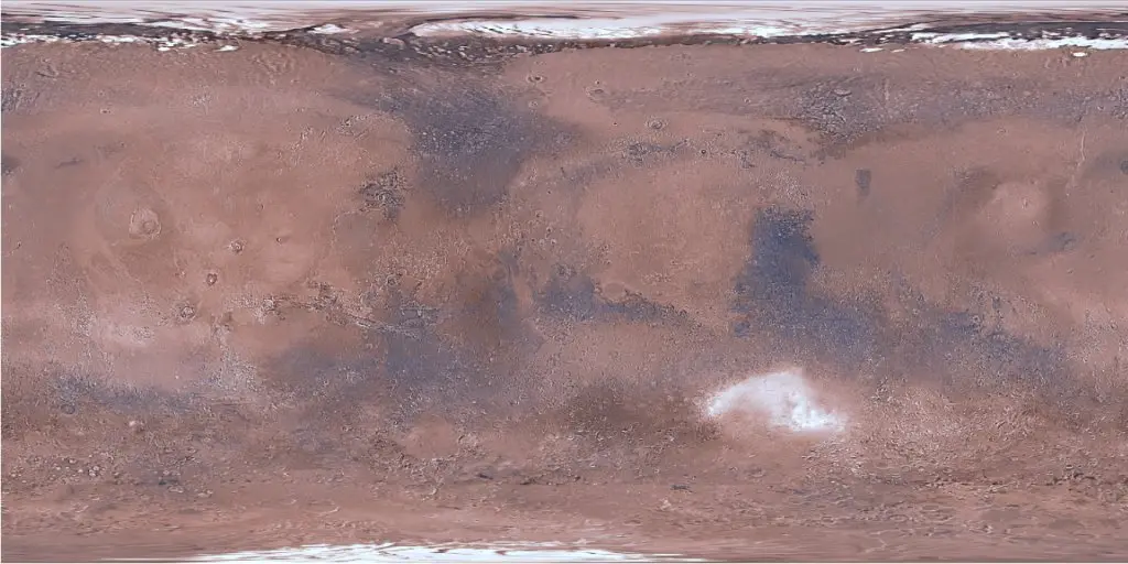 Mars — Mosaïque couleur Viking MDIM 2.1