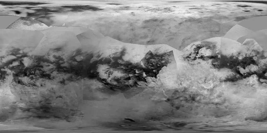 Titan — Mosaïque mondiale Cassini ISS
