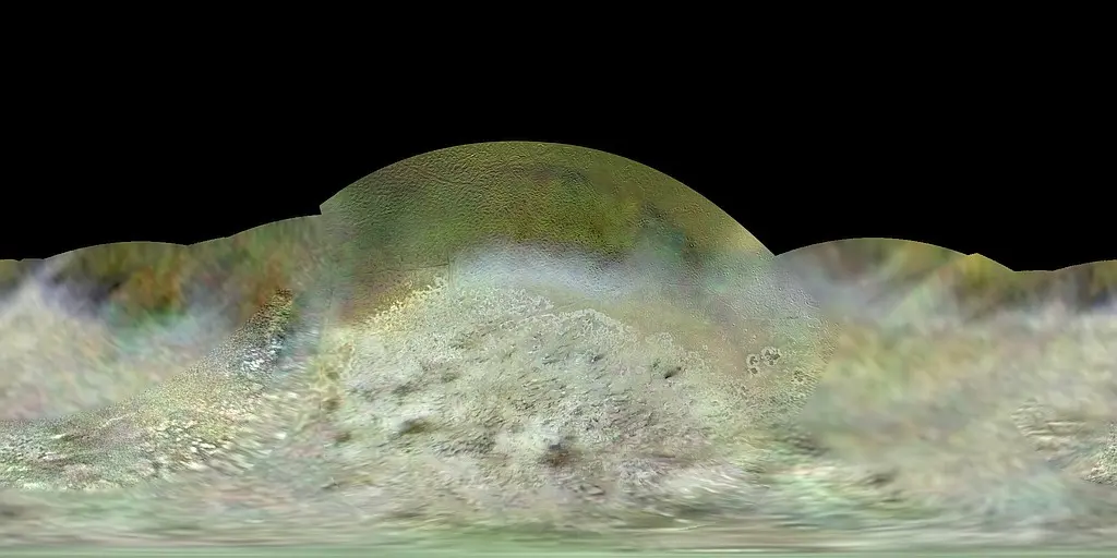 Triton — Voyager 2 global mosaic